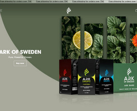 Arkofsweden.com Svetainės kūrimas (Shopify)