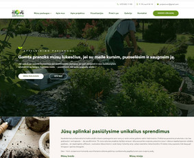Horti.lt Informacinio stiliaus svetainės kūrimas, SEO bei Priežiųra