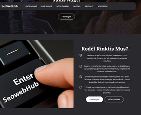 Internetas, IT - Internetinių Svetainių Kūrimas (Shopify) - 1