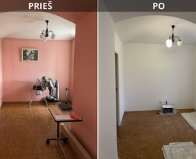 Vidaus apdaila. - Sienų dažymas - 1 Sienų dažymas - Vidaus apdaila. - 1