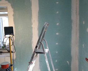 Sienų tinkavimas, vidaus apdailos darbai - Gipso kartono montavimas - 1 Gipso kartono montavimas - Sienų tinkavimas, vidaus apdailos darbai - 1