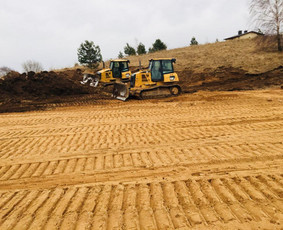 Statybinės technikos nuoma - Labai Pigiai žemės gruntas: Buldozerių Cat nuoma, paslaugos - 1