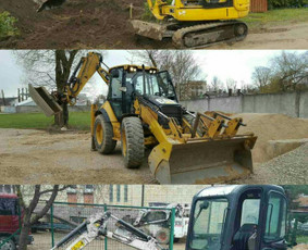 Žemės kasimas, lyginimas - Ekskavatoriaus nuoma Panevėžys - 2