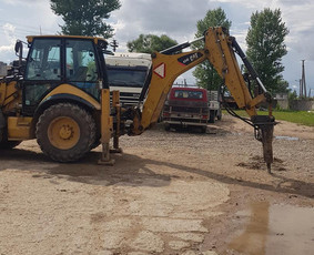 Žemės kasimas, lyginimas - Ekskavatoriaus nuoma Panevėžys - 4