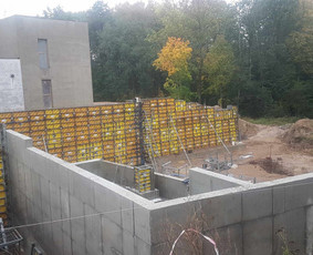 Pamatų liejimas, įrengimas. Cechų statymas - Statybos, apdaila - 3 Statybos, apdaila - Pamatų liejimas, įrengimas. Cechų statymas - 3