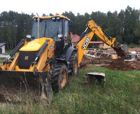 Statybinės technikos nuoma - Račioko Ekskavatoriaus nuoma Pigiai Sniego valymas - 2