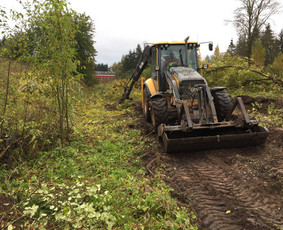 Statybinės technikos nuoma - Račioko Ekskavatoriaus nuoma Pigiai Sniego valymas - 3