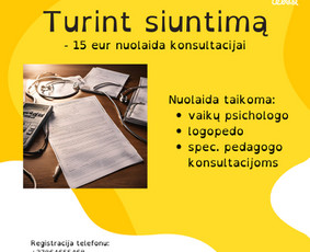 Logopedas, vaikų psichologas - gyvai ir nuotoliu - Logopedai - 3 Logopedai - Logopedas, vaikų psichologas - gyvai ir nuotoliu - 3