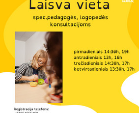 Logopedas, vaikų psichologas - gyvai ir nuotoliu - Logopedai - 2 Logopedai - Logopedas, vaikų psichologas - gyvai ir nuotoliu - 2