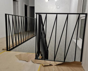 Laiptai, turėklai, vartai, švietuvai, metalo gaminiai. / metalo gaminiai / Darbų pavyzdys ID 3682759
