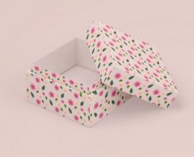 Pattern'ų (raštų audiniams, popieriui, pakuotei) piešimas ranka.