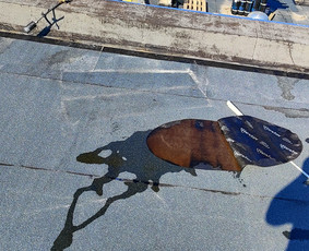 Stogų remontas - Bitumine prilydoma danga - 2