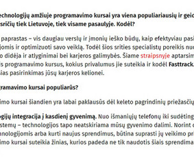 Tekstų rašymas ir redagavimas / Seo tekstai / Soc. tinklai - Internetas, IT - 4 Internetas, IT - Tekstų rašymas ir redagavimas / Seo tekstai / Soc. tinklai - 4