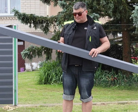 Skardinių tvorų gamyba ir montavimas. / UAB Skardainis / Darbų pavyzdys ID 3683549