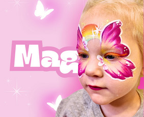 Piešimas ant veido, blizgučiai / Joana. MAGIKA / Darbų pavyzdys ID 3685961