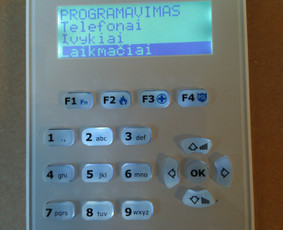 Signalizacija, elektra, telefonspynės, video kameros - Priešgaisrinės signalizacijos, montavimas - 1 Priešgaisrinės signalizacijos, montavimas - Signalizacija, elektra, telefonspynės, video kameros - 1