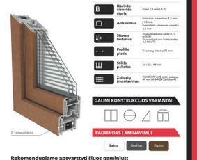 Langų, durų gamyba / MB Smart Five / Darbų pavyzdys ID 3686131