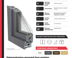 Langų, durų gamyba / MB Smart Five / Darbų pavyzdys ID 3686137