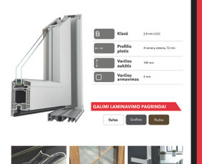 Langų, durų gamyba / MB Smart Five / Darbų pavyzdys ID 3686147