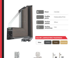 Langų, durų gamyba / MB Smart Five / Darbų pavyzdys ID 3686149