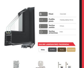 Langų, durų gamyba / MB Smart Five / Darbų pavyzdys ID 3686151