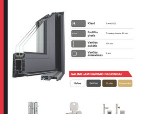 Langų, durų gamyba / MB Smart Five / Darbų pavyzdys ID 3686153