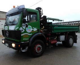 Krovinių pervežimas - Ma&scaron;ina su kranu,fiskaras,su greiferiu,savivartis. - 2