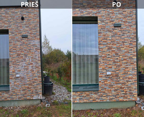 Fasadų, trinkelių, stogų, terasų plovimas ir impregnavimas / MB Plovimo ekspertai (Tomas Žemaitis) / Darbų pavyzdys ID 3687637