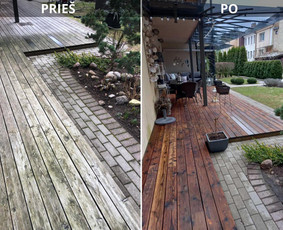 Fasadų, trinkelių, stogų, terasų plovimas ir impregnavimas / MB Plovimo ekspertai (Tomas Žemaitis) / Darbų pavyzdys ID 3687665