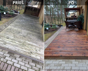 Fasadų, trinkelių, stogų, terasų plovimas ir impregnavimas / MB Plovimo ekspertai (Tomas Žemaitis) / Darbų pavyzdys ID 3687667