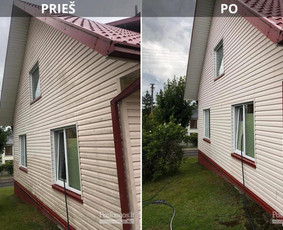 Fasadų, trinkelių, stogų, terasų plovimas ir impregnavimas / MB Plovimo ekspertai (Tomas Žemaitis) / Darbų pavyzdys ID 3687721