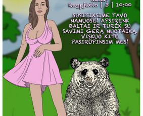 Nupieščiau kvietimą bernvakariui/mergvakariui/gimtadieniui - Iliustracijų piešimas - 1 Iliustracijų piešimas - Nupieščiau kvietimą bernvakariui/mergvakariui/gimtadieniui - 1