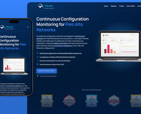 Vieno puslapio internetinė svetainė (Landing Page)

⟶ Modernus dizainas
⟶ Protinga puslapio eiga
⟶ Užklausų forma

https://digitalscepter.net/falco-for-palo-alto-networks