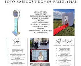 Foto stotelė ir pripučiama foto būdelė - Poniakabina - Fotopaslaugos - 2 Fotopaslaugos - Foto stotelė ir pripučiama foto būdelė - Poniakabina - 2