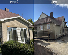 Fasadų apdaila. / Darius / Darbų pavyzdys ID 3690897