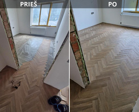 #1 Grindų Klojimo ir Grindinio Paruošimo Ekspertai, A-z / Rokas / Darbų pavyzdys ID 3690947