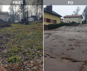 Visi žemės darbai: kasimas, lyginimas, formavimas ir t.t. / UAB 4Baltics / Darbų pavyzdys ID 3691123