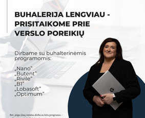 Buhalterija lengviau - patikėk savo verslo apskaitą mums - Buhalterinės apskaitos paslaugos - 1 Buhalterinės apskaitos paslaugos - Buhalterija lengviau - patikėk savo verslo apskaitą mums - 1