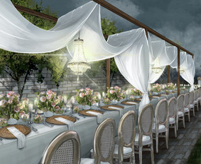 3D modeliavimas, vizualizacijų kūrimas - Eskizinės vizualizacijos dekorui, interjerui ir landšaftui - 4