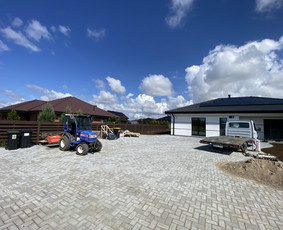 Žemės frezavimas - Vejos įrengimas, sklypo formavimas,trinkelių klojimas - 4