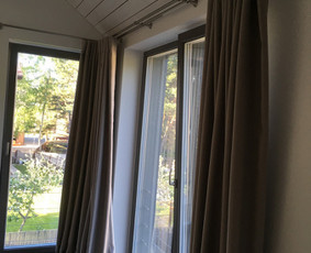Užuolaidos, romanetės audiniai, siuvimas, karnizai, Roletai, / Giedrė Mišeikienė / Darbų pavyzdys ID 3695407