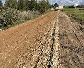 Aikštelių, kelių įrengimas-griovimo darbai / UAB Gontera / Darbų pavyzdys ID 3696007