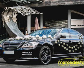 Prabangių Mercedes Benz S klasės Long nuoma - Limuzinų nuoma, transportas vestuvėms - 1 Limuzinų nuoma, transportas vestuvėms - Prabangių Mercedes Benz S klasės Long nuoma - 1