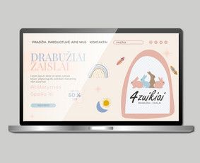 Svetainių dizainas (web design) - Logo / vizualinis identitetas / spauda / dovanų kuponai - 2