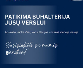Buhalterinės paslaugos - Paslaugos verslui - 2 Paslaugos verslui - Buhalterinės paslaugos - 2