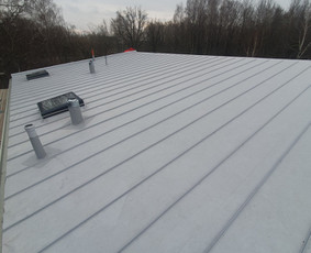 Plokščių Stogų Dengimas Pvc, Epdm ir bitumine Danga / Tvirti stogai / Darbų pavyzdys ID 3699411