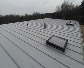 Plokščių Stogų Dengimas Pvc, Epdm ir bitumine Danga / Tvirti stogai / Darbų pavyzdys ID 3699409