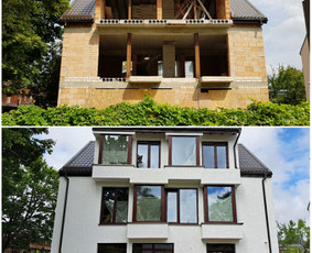 Fasadų šiltinimas ir apdaila. Klaipėda. / Saulius Fasadai / Darbų pavyzdys ID 3700111