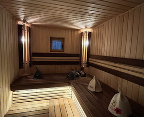 Moderni kaimo turizmo sodyba su pirtimi ir jaccuzi / Ježi Bilat / Darbų pavyzdys ID 3700751