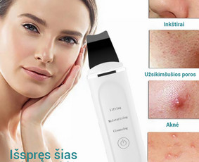 Gilė-kosmetologijos Spa - Ultragarsinis veido valymas - 1 Ultragarsinis veido valymas - Gilė-kosmetologijos Spa - 1